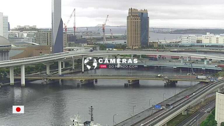 Live Rainbow Bridge, Odaiba, Tokyo Webcams.