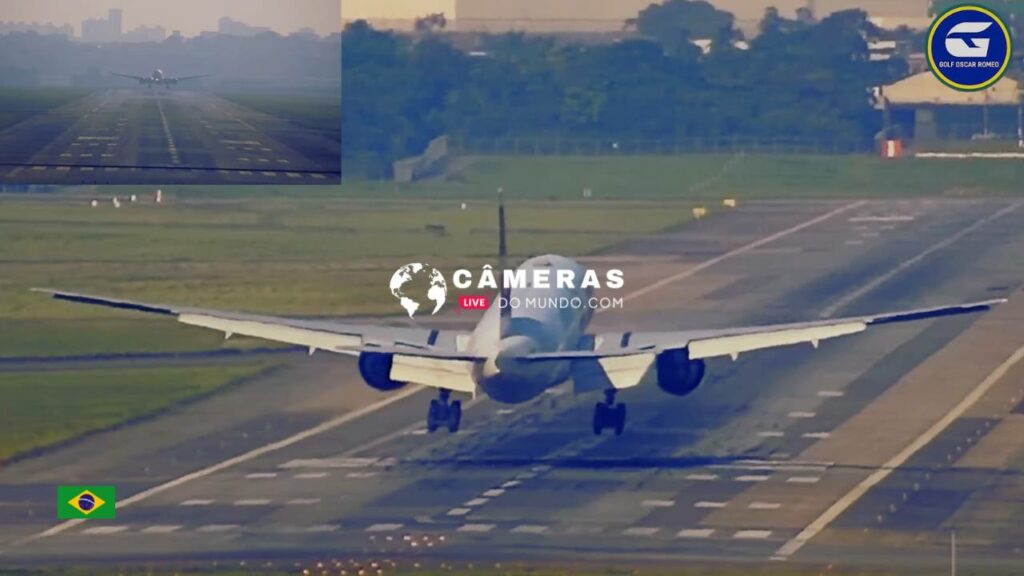 Live HD Webcam GRU Airport, São Paulo State, Brazil.