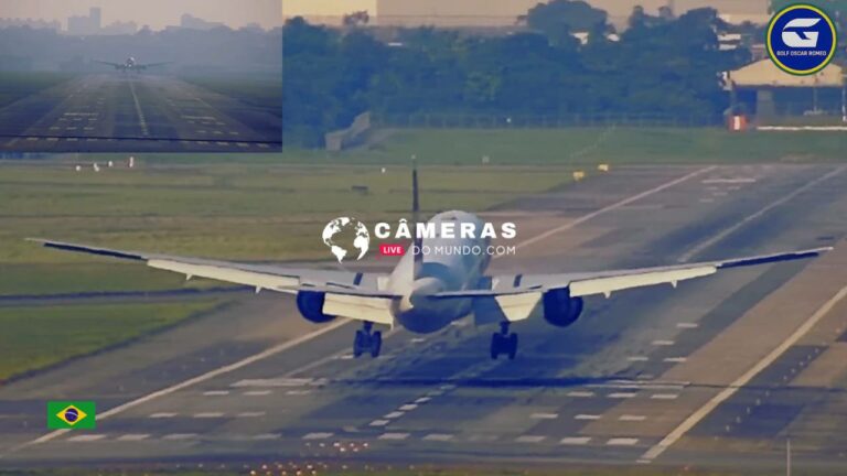 Live HD Webcam GRU Airport, São Paulo State, Brazil.