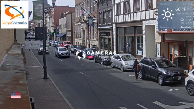 Live webcam Market Street Cam, Staunton, Virginia, USA