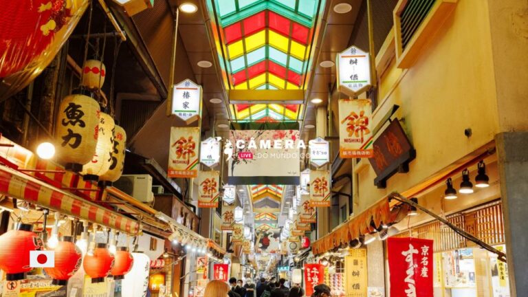 Live Nishiki Market Webcam Kyoto, Japan
