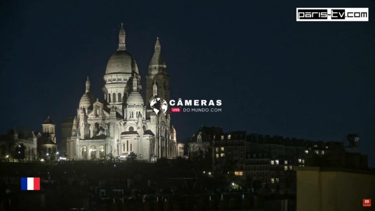 Live Webcams of Sacré-Cœur Basilica, Paris, France.