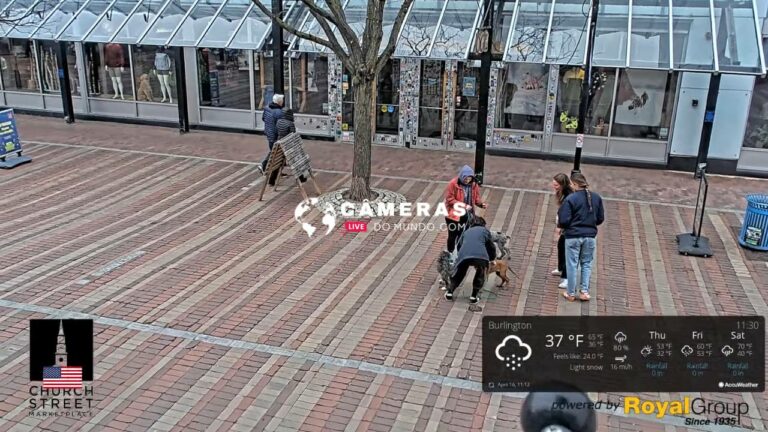 Live cam Church Street Market Place, Burlington, USA