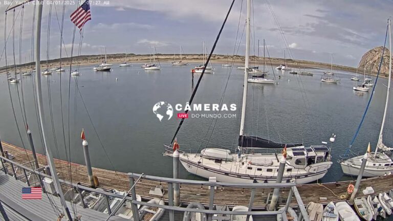 Morro Bay Yacht Club Live Webcam, CA Coast, USA