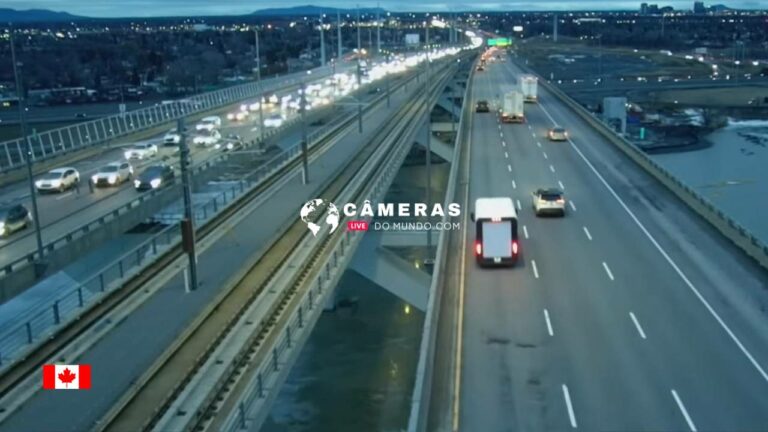 Live webcam Samuel de Champlain Bridge, QC, Canada