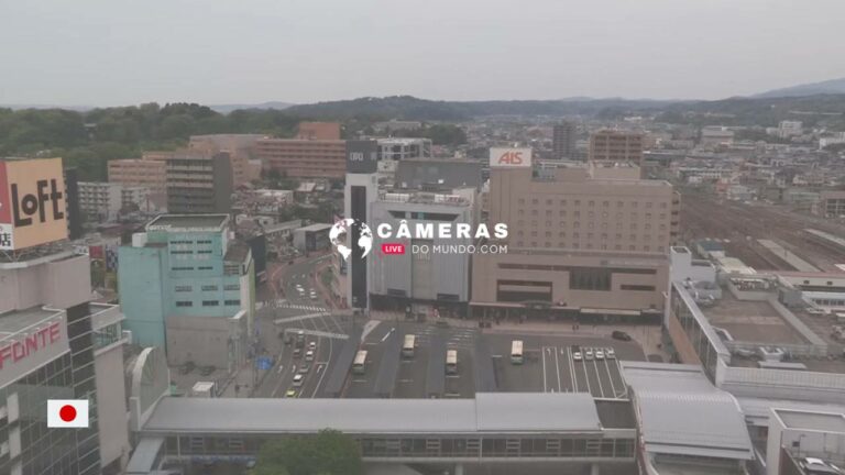Live Akita Station Square, Japan.