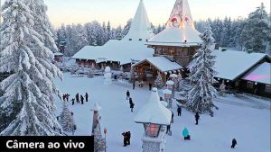 Câmera ao vivo audeia do papai noel na lapônia