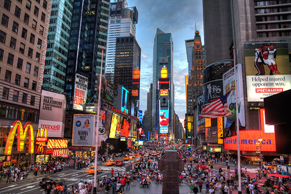 Times Square in 4K – (live cam)