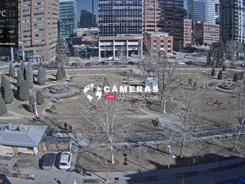 Câmera ao vivo Central Memorial Park, Calgary, Alberta, Canada.