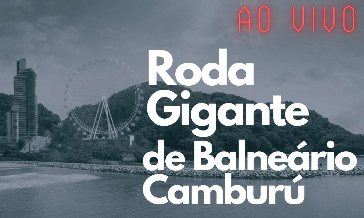 Roda gigante de Balneário Camburiú em Santa Catarina