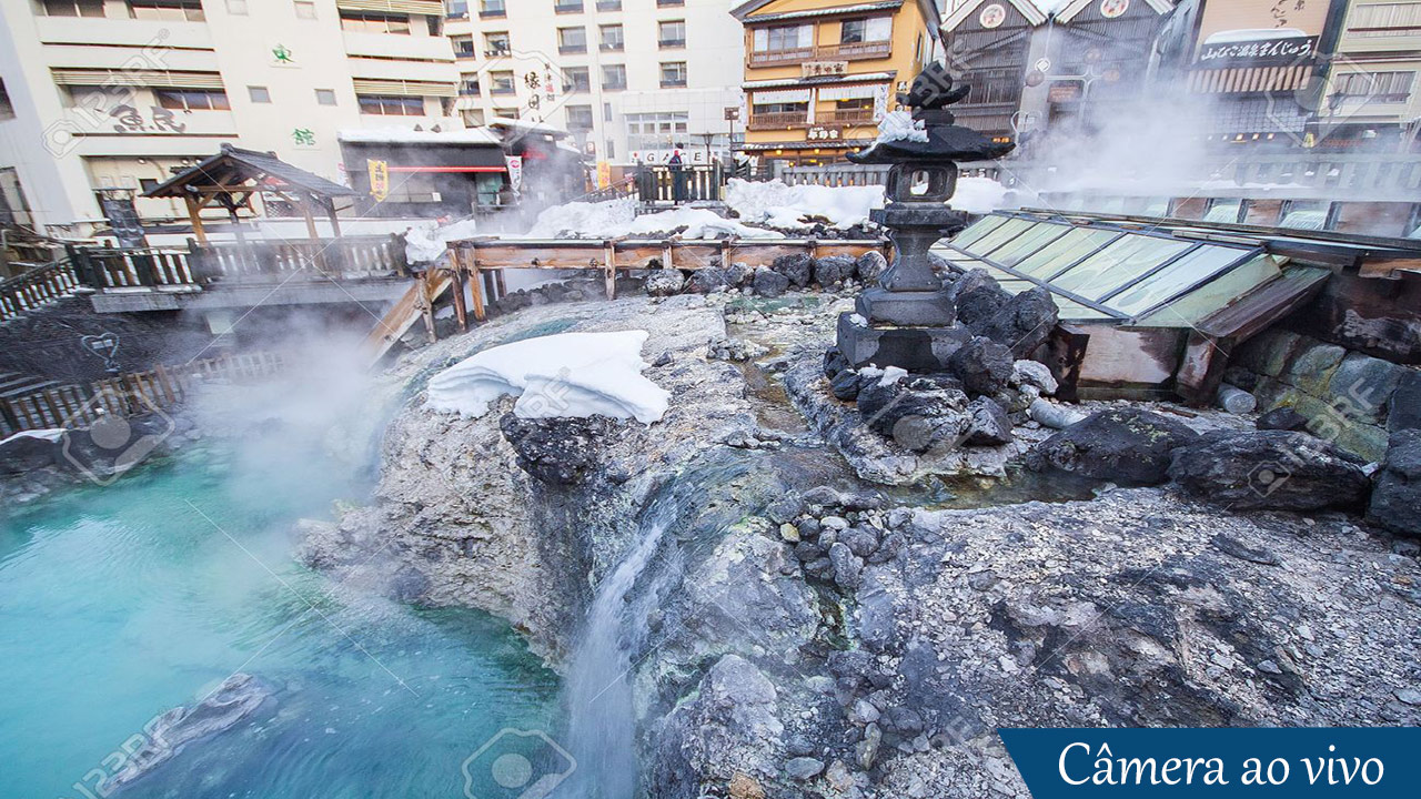 Webcam de Yubatake Hot Spring (Kusatsu) - Câmeras do Mundo