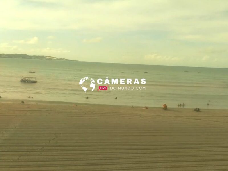 Câmera ao vivo Ponta Negra, Natal.