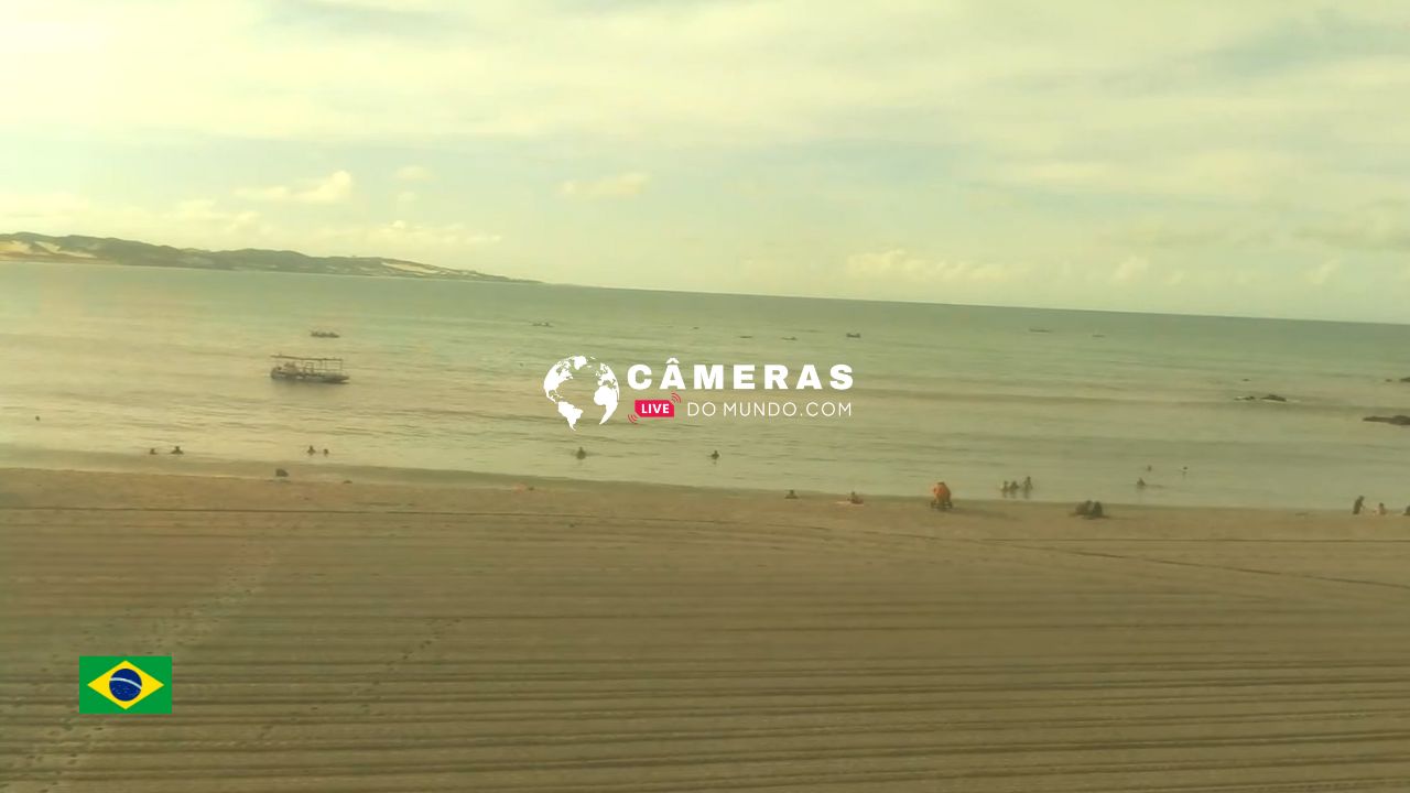 Câmera ao vivo Ponta Negra, Natal.