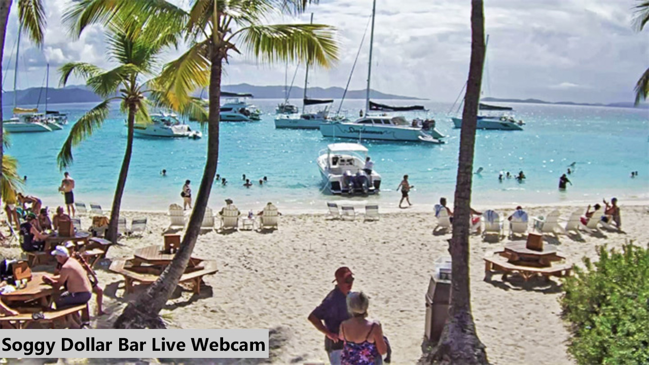 Soggy Dollar Bar Live Webcam - Jost Van Dyke, British Virgin Islands