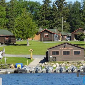 Live Cam Manotak Lodge, Perrault Falls, Ontario, Canadá