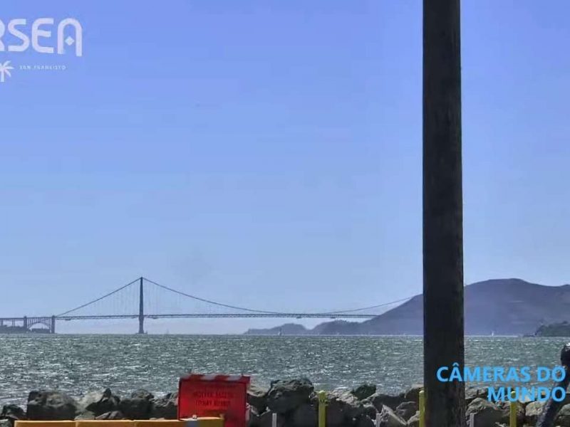 Câmera ao vivo da Treasure Island em São Francisco.