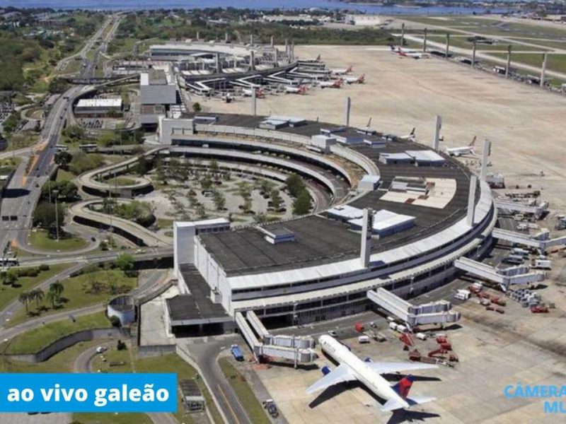 Aeroporto Internacional do Galeão ao vivo.