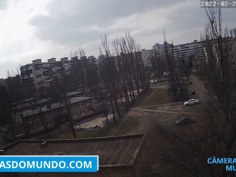 Distrito de Obolon em Kiev, Ucrânia Live Cam.