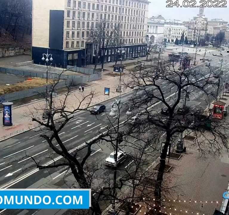 Webcam Kiev Praça Europeia + Maidan