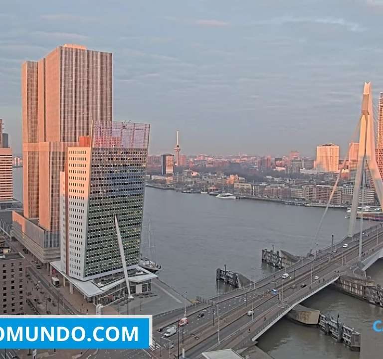 Erasmus Bridge, Rotterdam – Holanda Live Cam