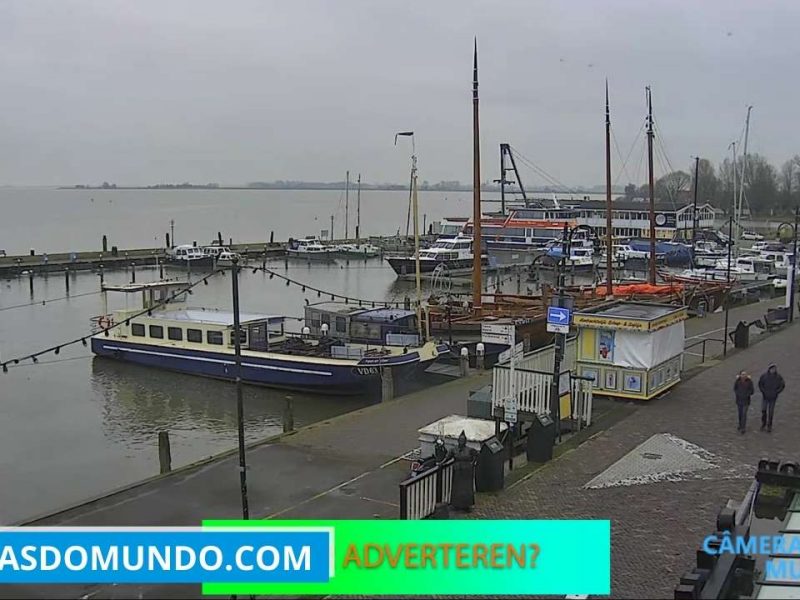 Volendam Marina, Holanda Live Cam.