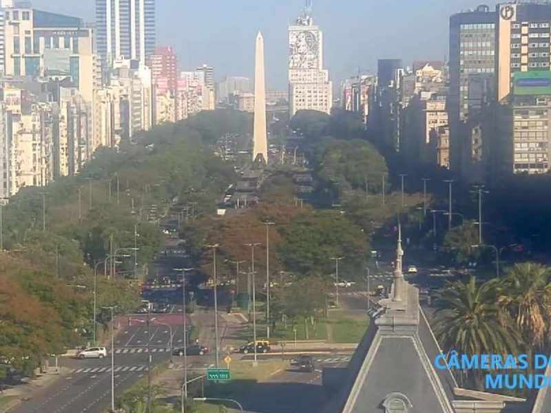 Buenos Aires na Argentina ao vivo.