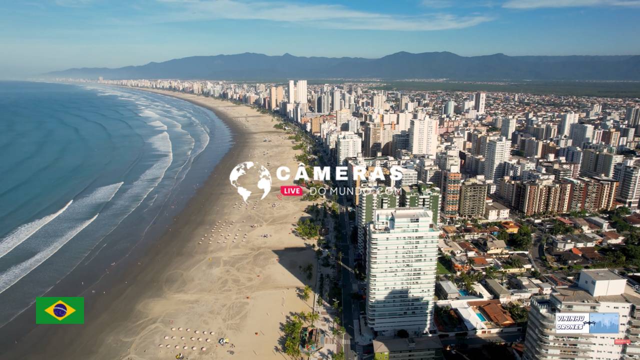 Câmeras ao vivo Praia Grande.