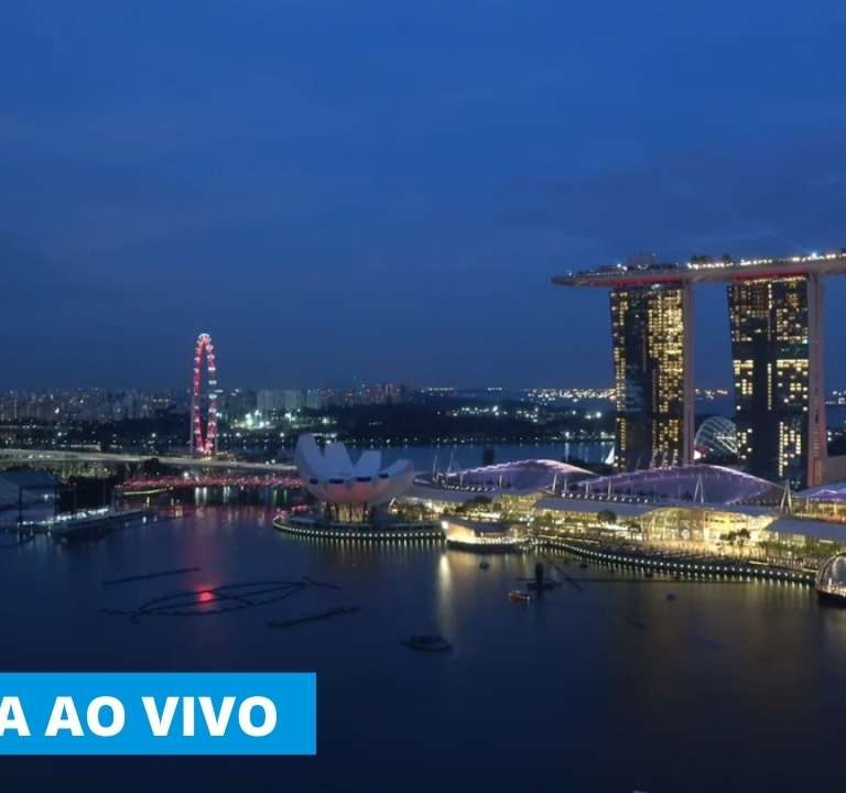 Singapura Marina Bay ao vivo
