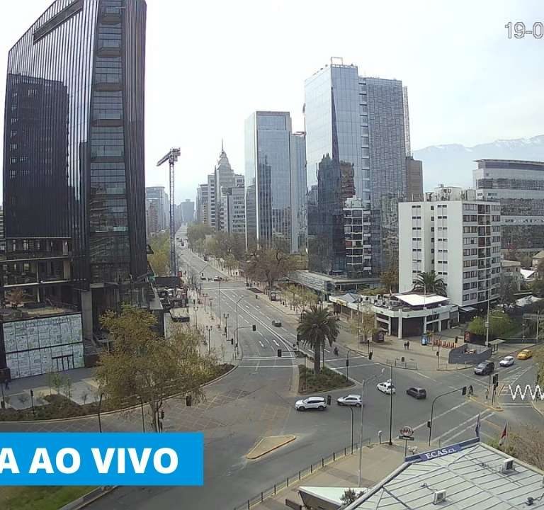 Tobalaba, Apoquindo, Av. Providencia, Santiago, Chile, Live cam