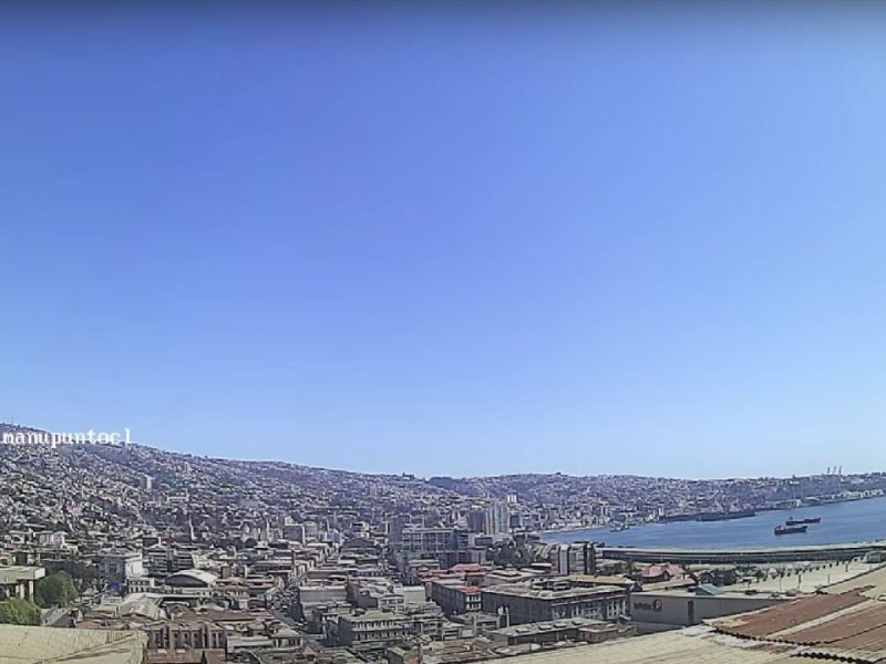 Câmera en vivo de Valparaiso, Valpo, Chile.