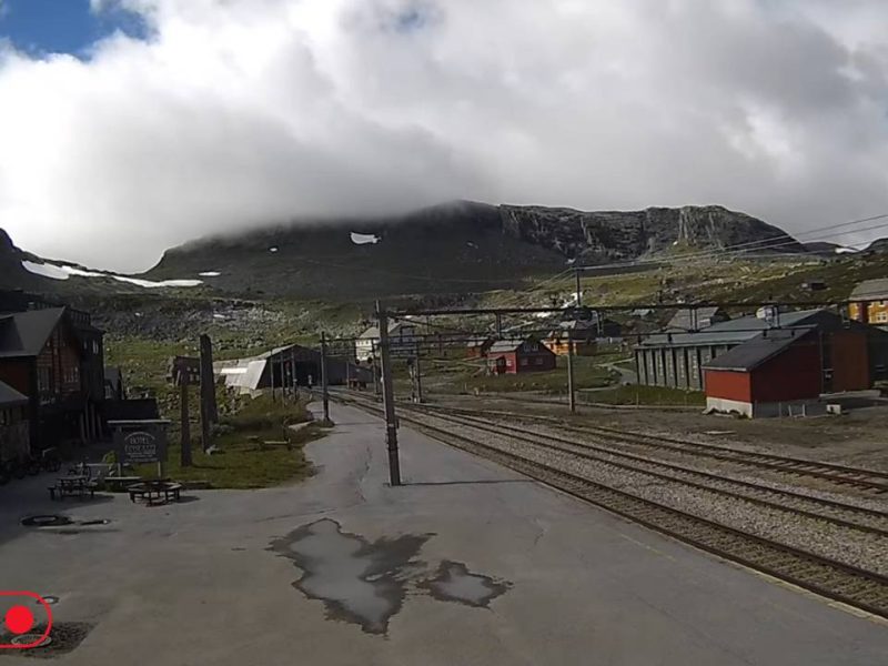 Finse Railroad Station Webcam.