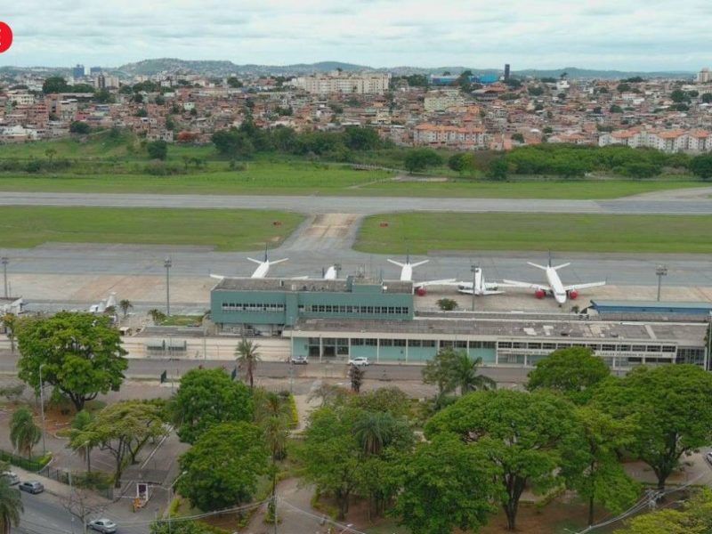 Aeroporto da Pampulha ao vivo.