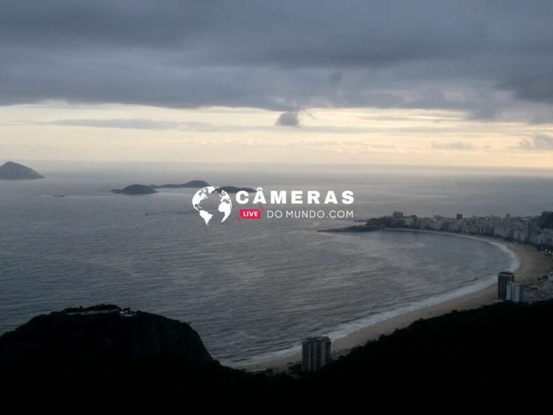 Câmera ao vivo Parque Bondinho Pão de Açúcar.