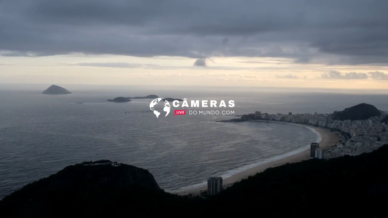 Câmera ao vivo Parque Bondinho Pão de Açúcar.