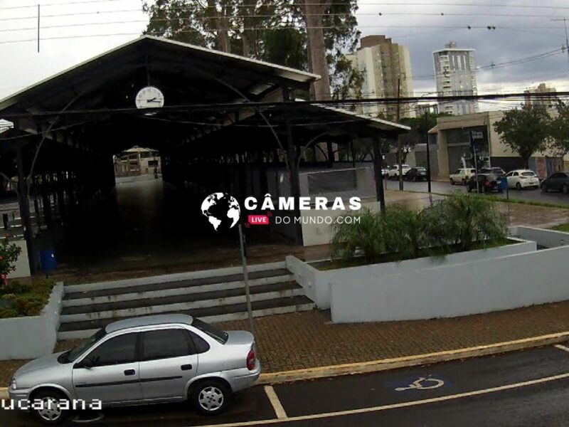 Câmera ao vivo do Espaço das Feiras em Apucarana, Paraná.