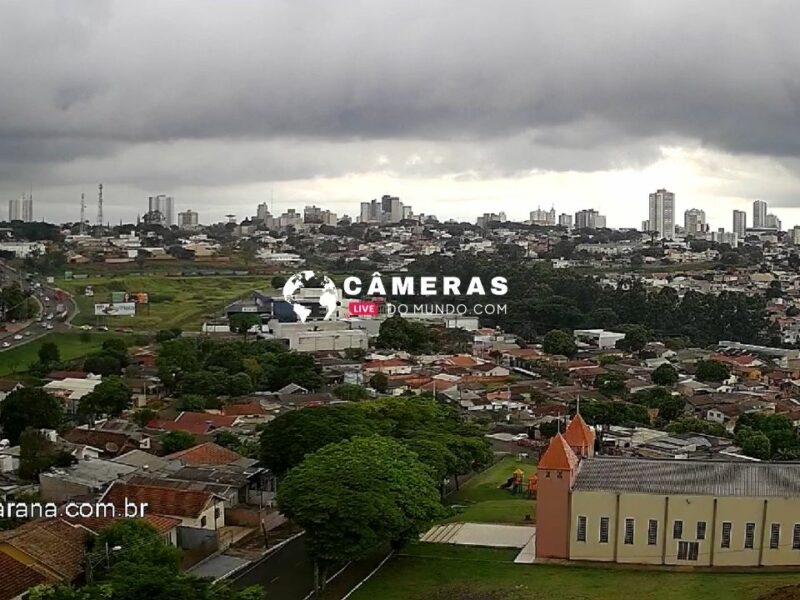 Câmera ao vivo do Mirante do Parque Bela Vista em Apucarana, Paraná.