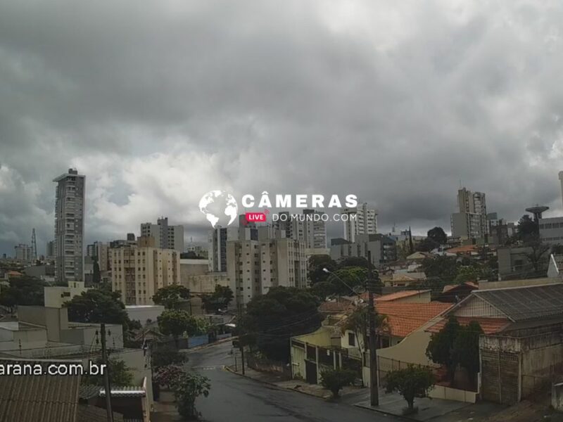 Câmera ao vivo da Rua Ouro Branco em Apucarana, Paraná.