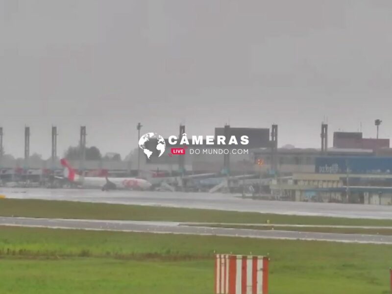 Câmera ao vivo do Aeroporto Internacional de Curitiba - Afonso Pena.