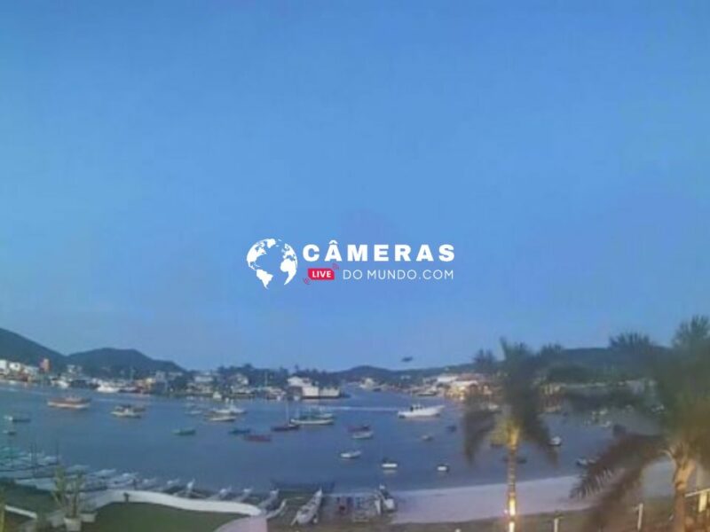 Câmera ao vivo em Cabo Frio, Rio de Janeiro.