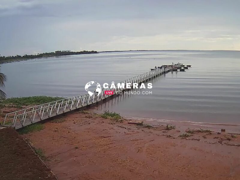 Câmera ao vivo Praia do Sol, Rubinéia, São Paulo.