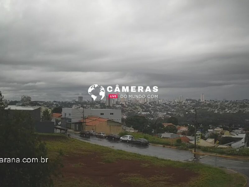 Câmera ao vivo da Avenida Cristiano Kussmaul, em Apucarana, Paraná.