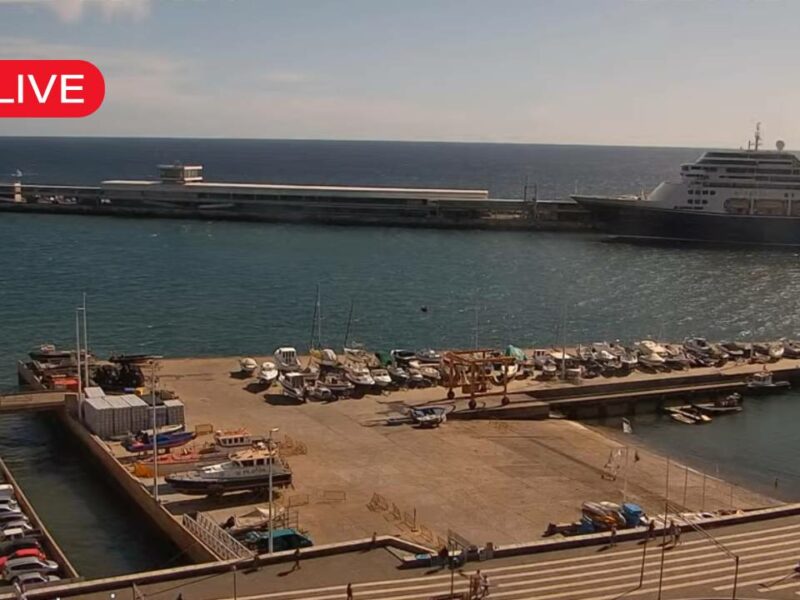 Câmera ao vivo Marina do Funchal, Portugal.