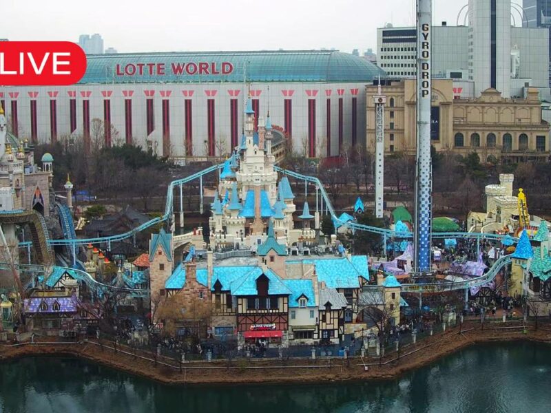 Câmera ao vivo Lotte World, Seul, Coreia do Sul