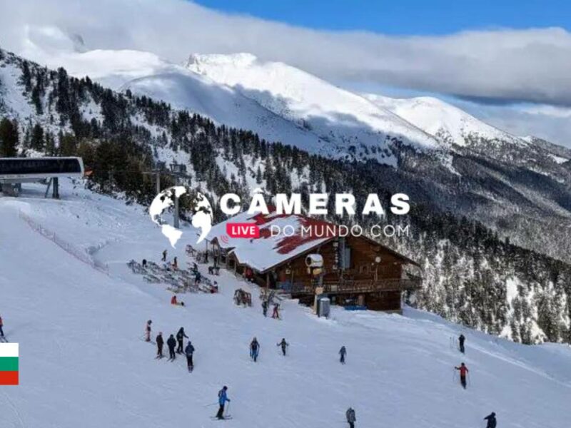 Câmera ao vivo Estação de Esqui de Banski na provincia de Blagoevgrad.