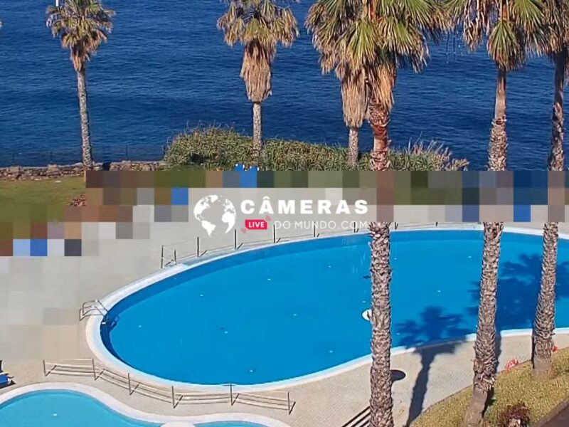 Câmera ao vivo do Litoral Norte em Ponta Delgada, Madeira, Portugal.