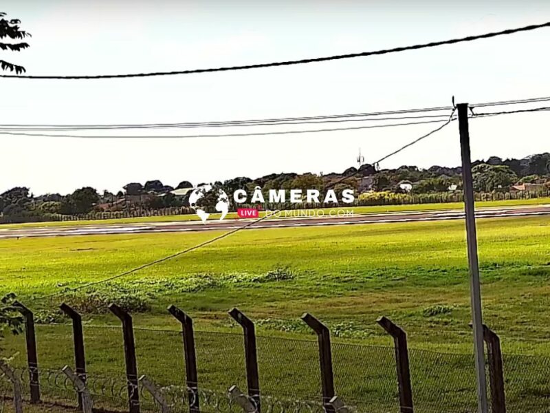 Câmera ao vivo do Aeroporto Internacional de Ponta Porã, no Mato Grosso do Sul.