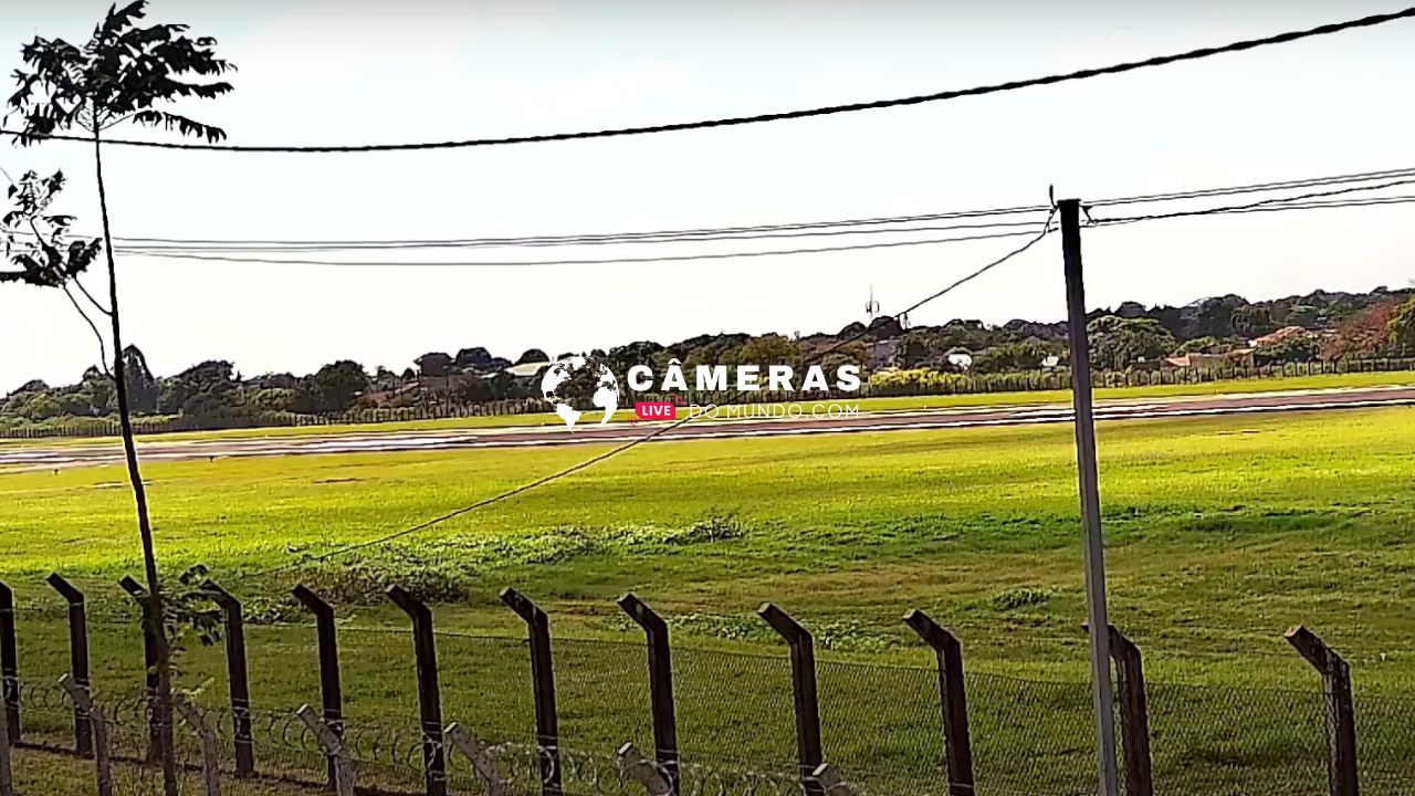 Câmera ao vivo do Aeroporto Internacional de Ponta Porã, no Mato Grosso do Sul.