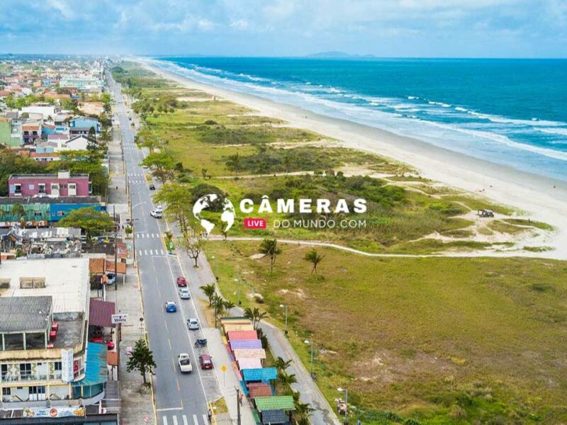 Câmera ao vivo Praia de Leste no Paraná.