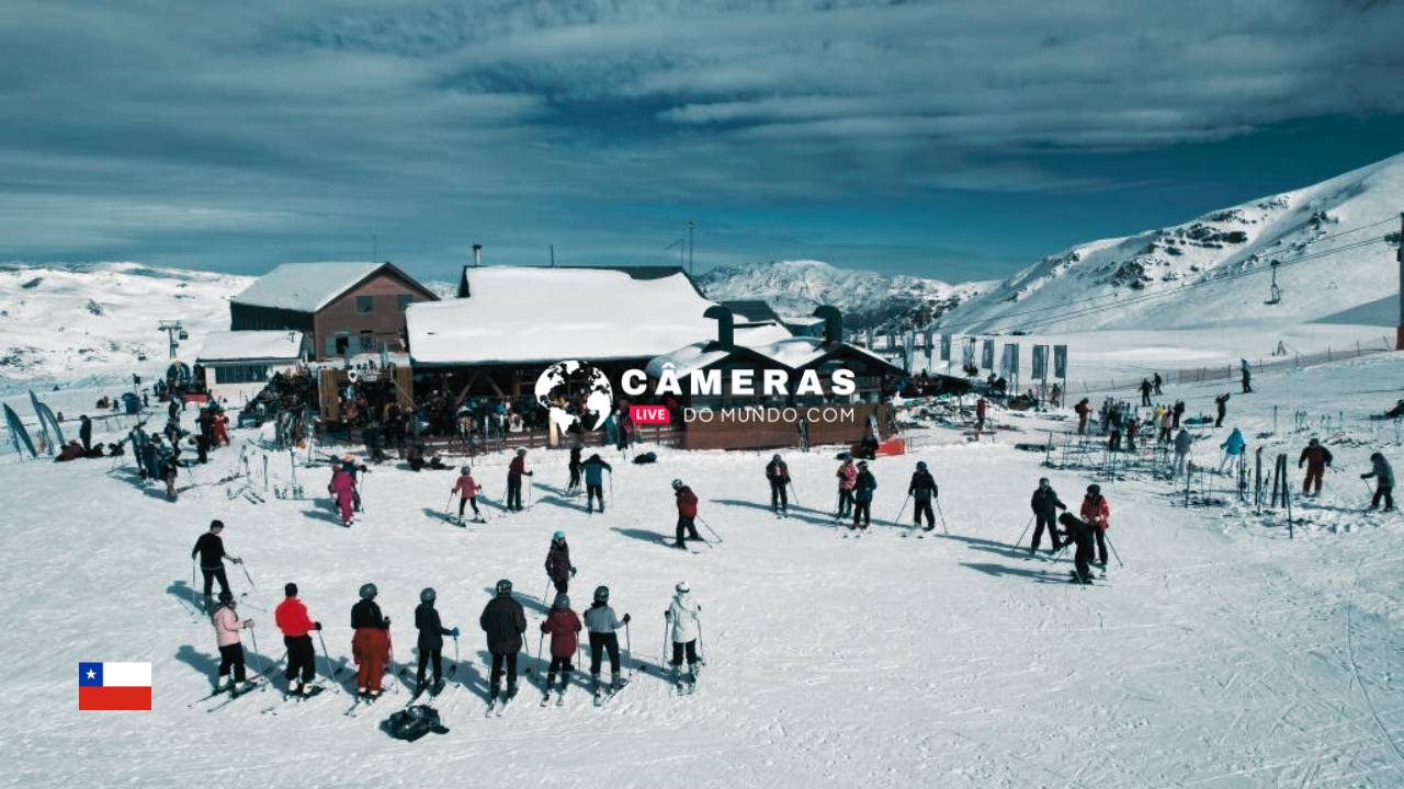 Valle Nevado Ski Resort no Chile.