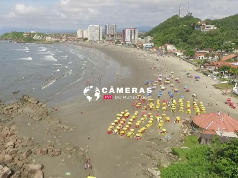 Câmeras ao vivo Praia dos sonhos, Itanhaém SP